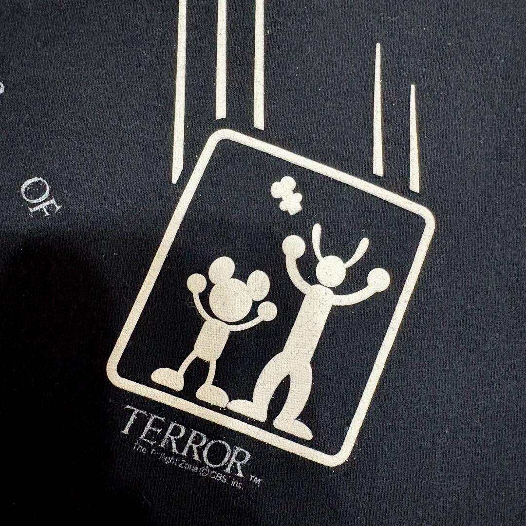 n*d様 レア 00s Disney タワーオブテラー ピクトグラムT 美品 L
