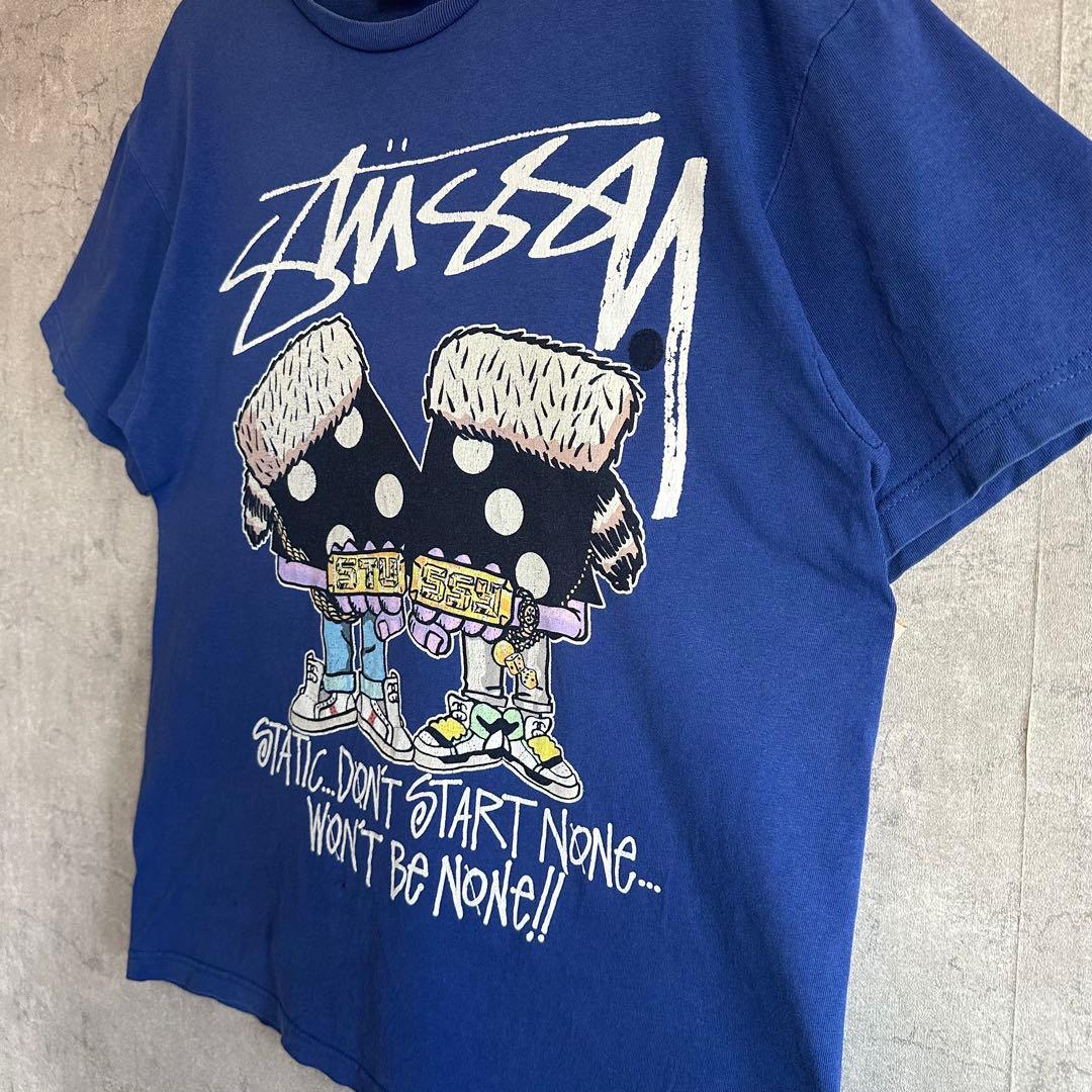 old stussy 名作　STUSSY STATIC DON'T START
