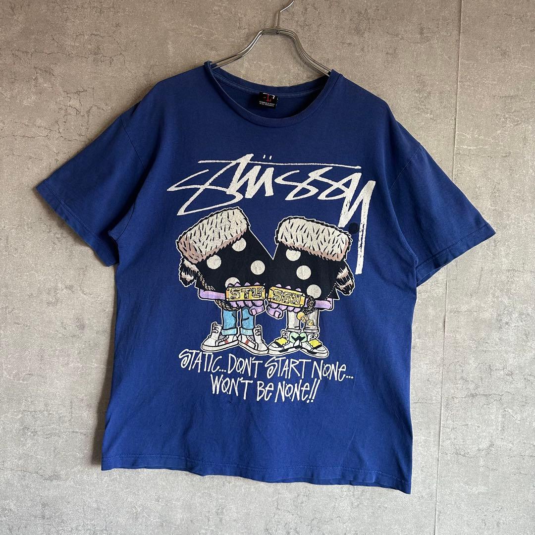old stussy 名作　STUSSY STATIC DON'T START
