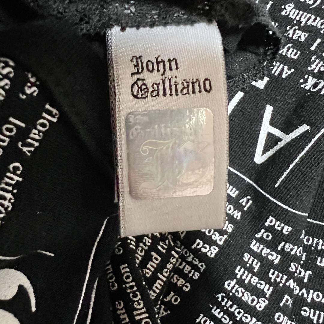 トップス John Galliano Archive News Paper T-shirt