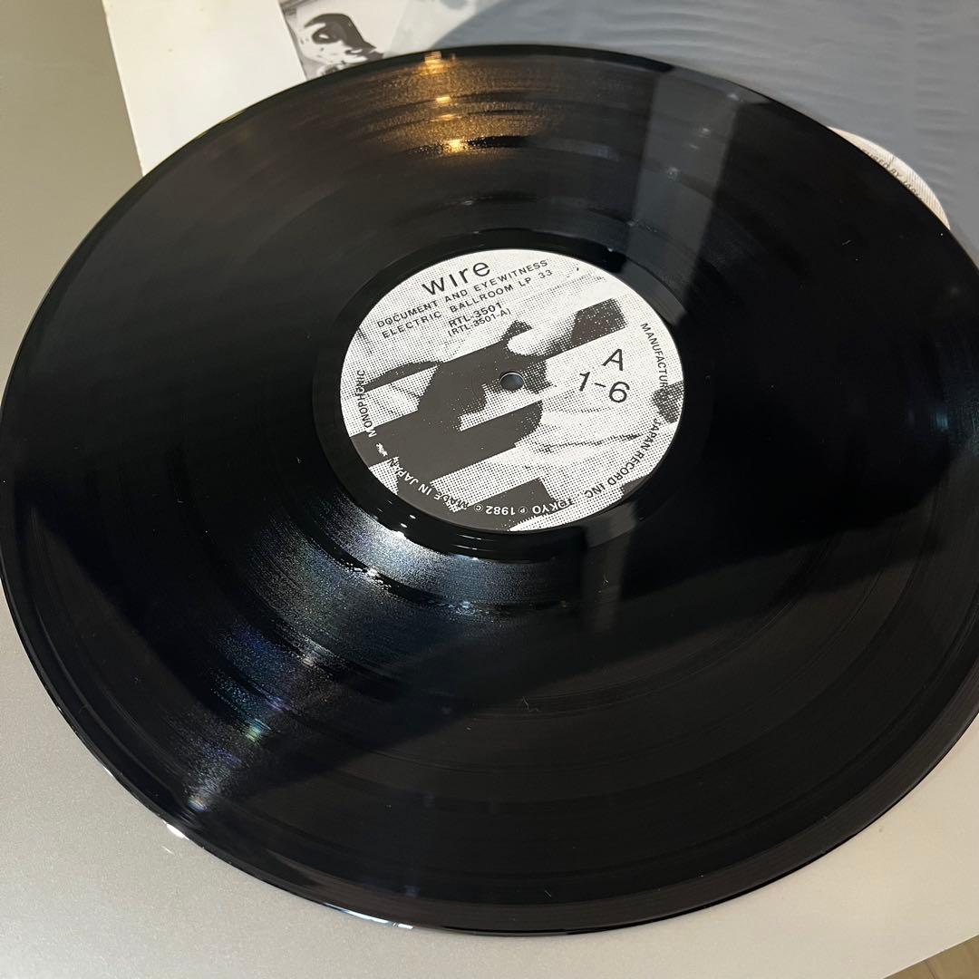 LP｜Wire – Document And Eyewitness 2枚組日本盤