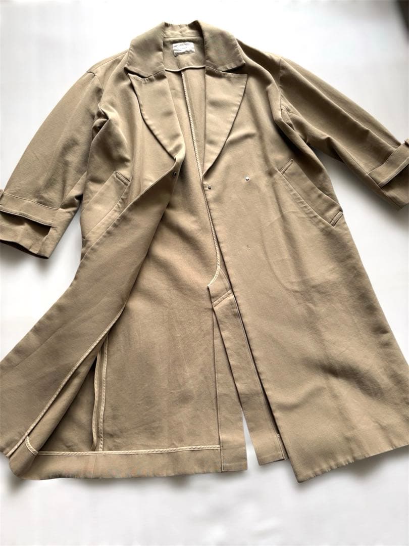 IENA コットンWクロスオーバーチェスターコート