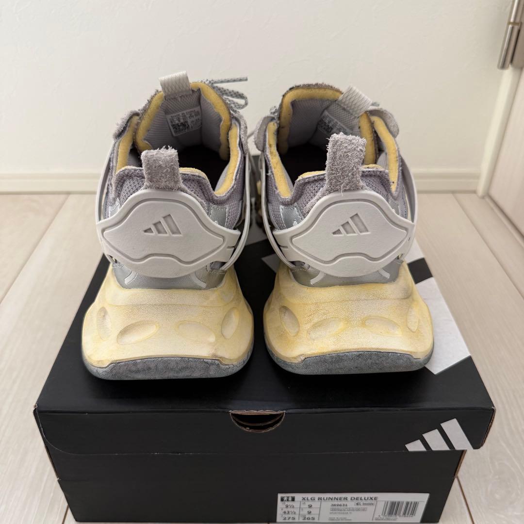 靴 adidas XLG RUNNER DELUXE 27.5cm JR9631