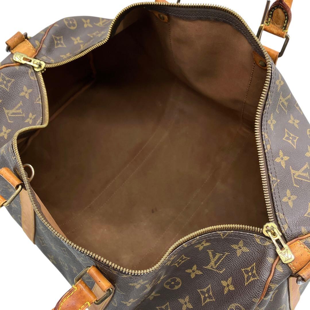 【LOUIS VUITTON】キーポル バンドリエール50 モノグラム　旅行鞄