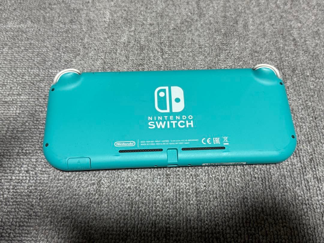 Nintendo Switch Lite ターコイズ 本体　充電器　ケース