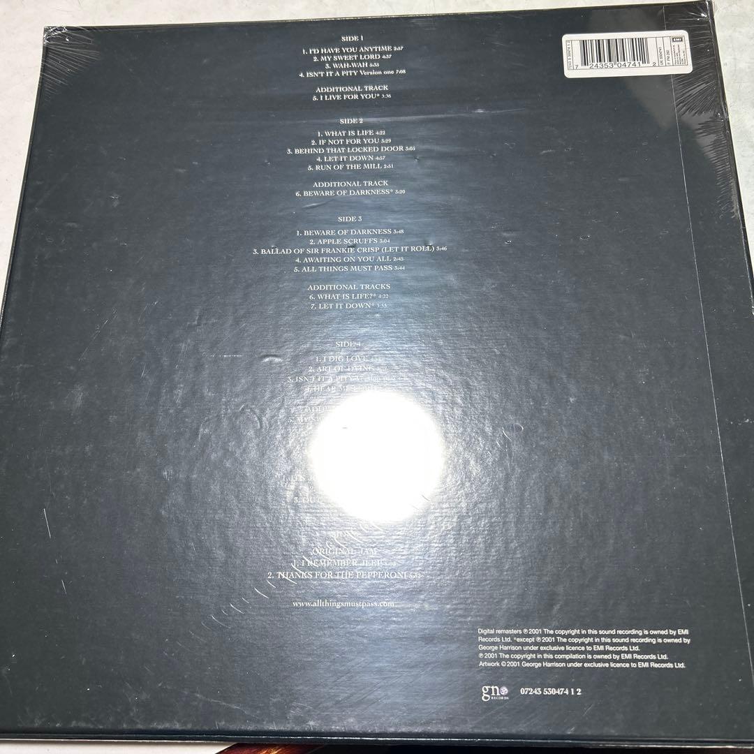 ジョージハリスン ／UK輸入盤3枚組／未開封・新品／beatles