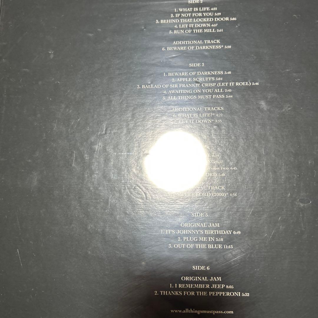 ジョージハリスン ／UK輸入盤3枚組／未開封・新品／beatles