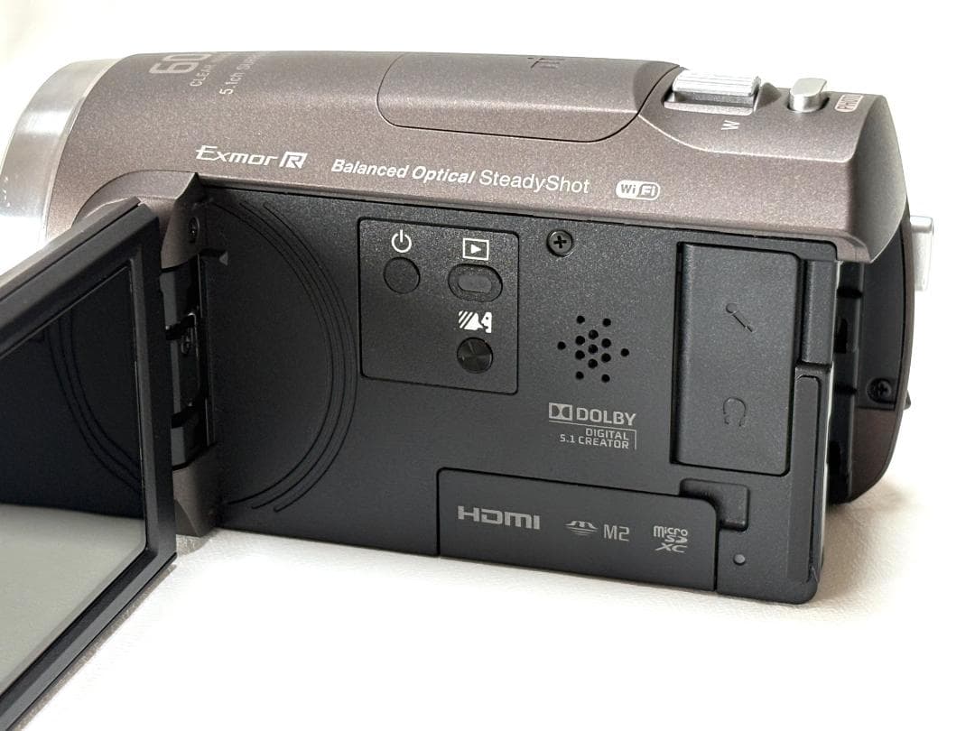 【美品 カメラバック付き】 SONY HANDYCAM HDR-CX680 茶