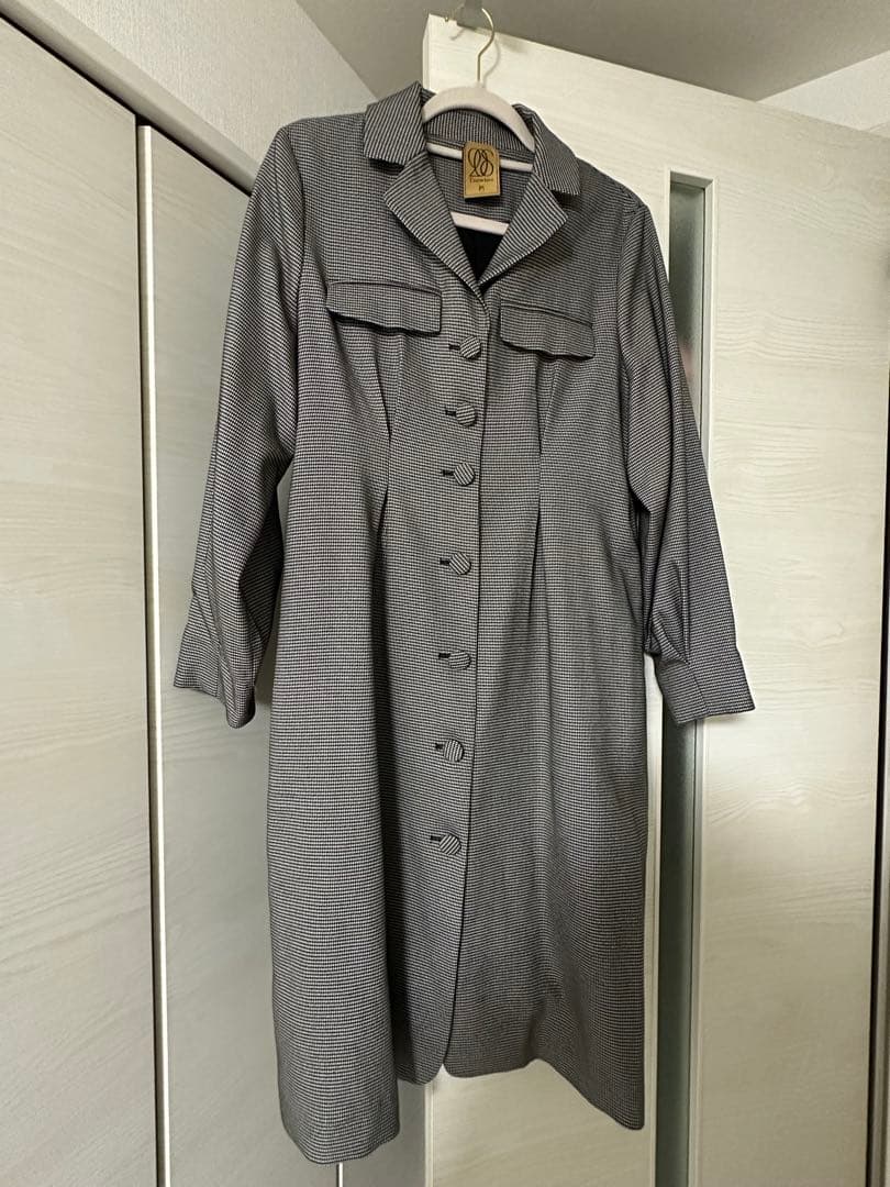 Tnewties レトロドレス　コート　千鳥格子