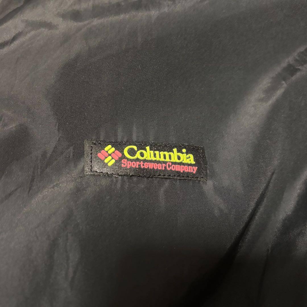 mik古着ビンテージ80s80年代Columbiaコロンビアリバーシブル黒