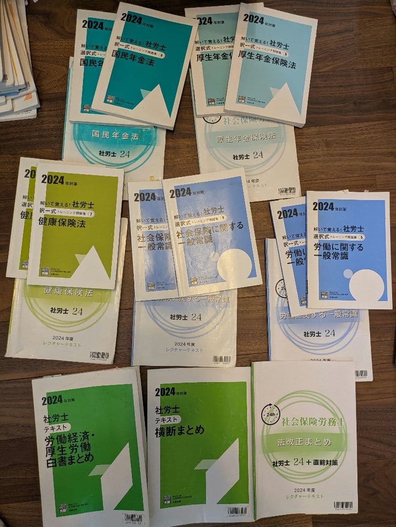 【合格済/値下げ交渉可能】社労士24 2023年度版