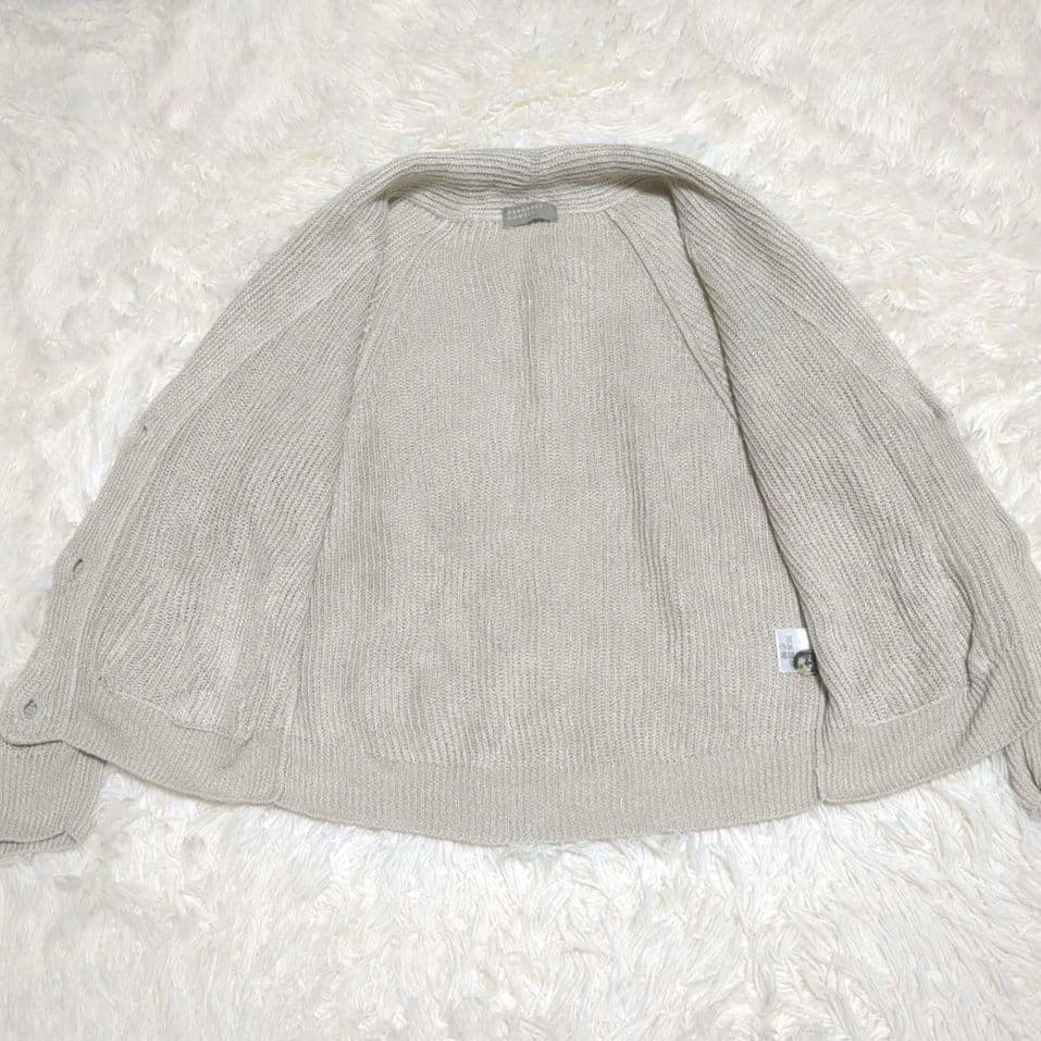 専用美品✨マーガレットハウエル カーディガン 麻100％ ショールカラー 近年