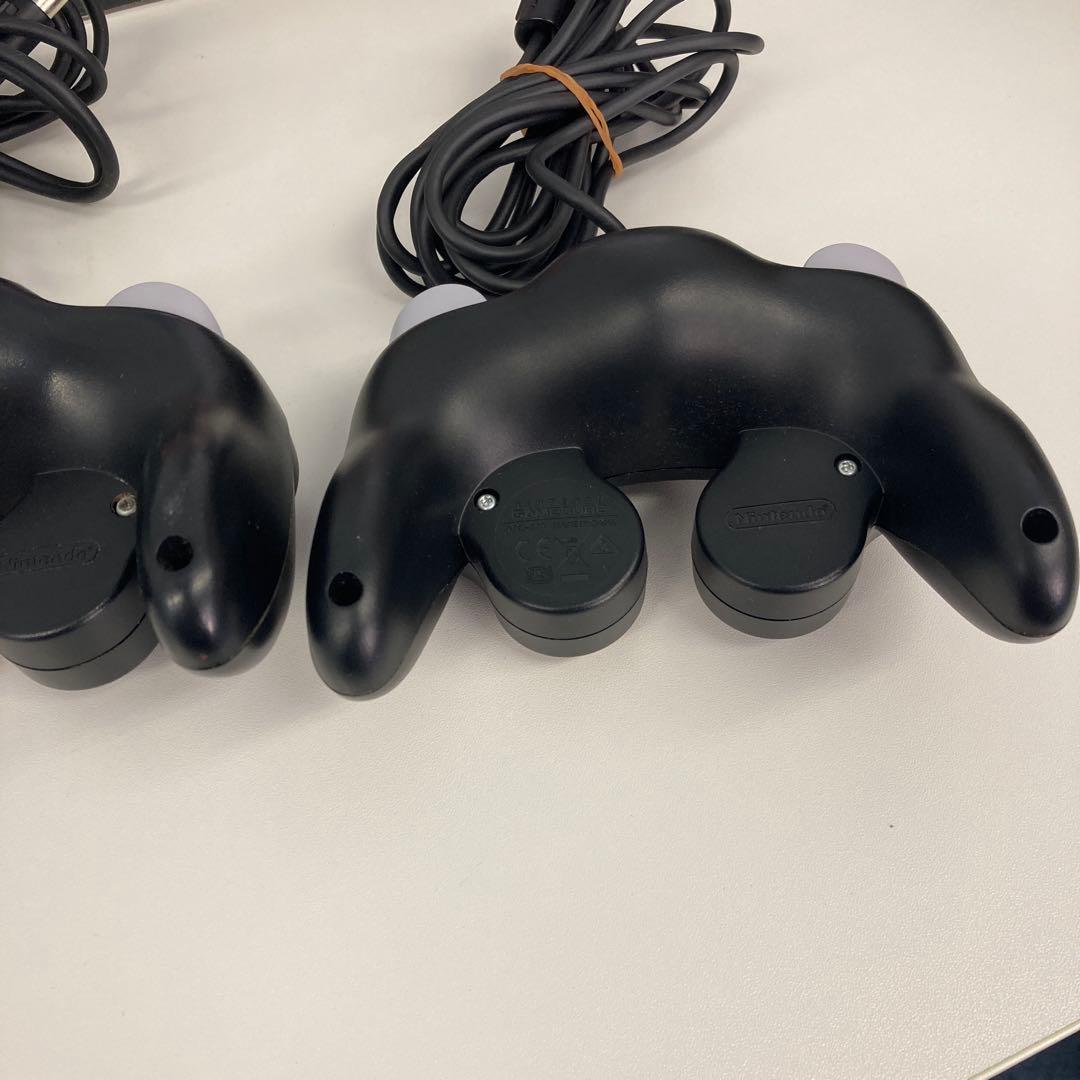 ゲームキューブ コントローラー 黒 2個セット