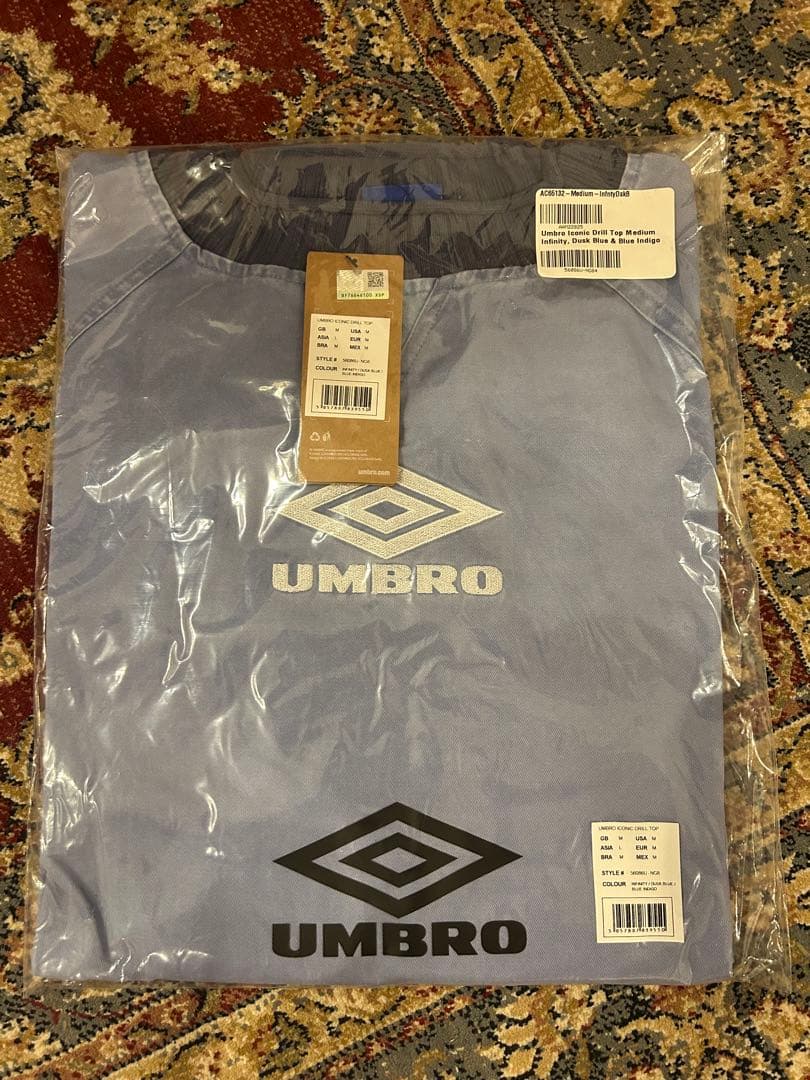 【ラスト一点✨】UMBRO Iconic Drill Top Mサイズ リアム