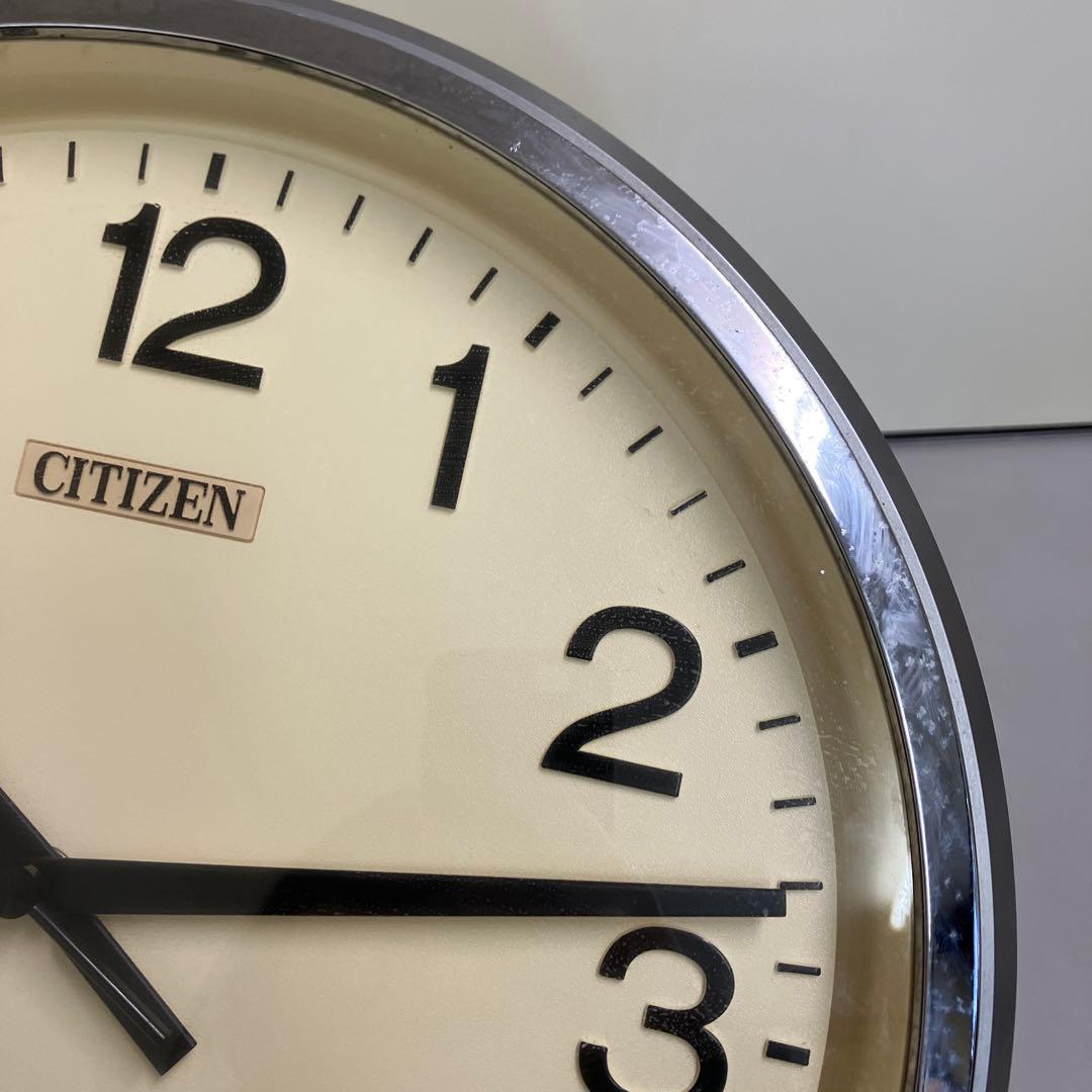 CITIZEN シチズン 壁掛け時計 学校時計 8MG101 動作確認済みレトロ
