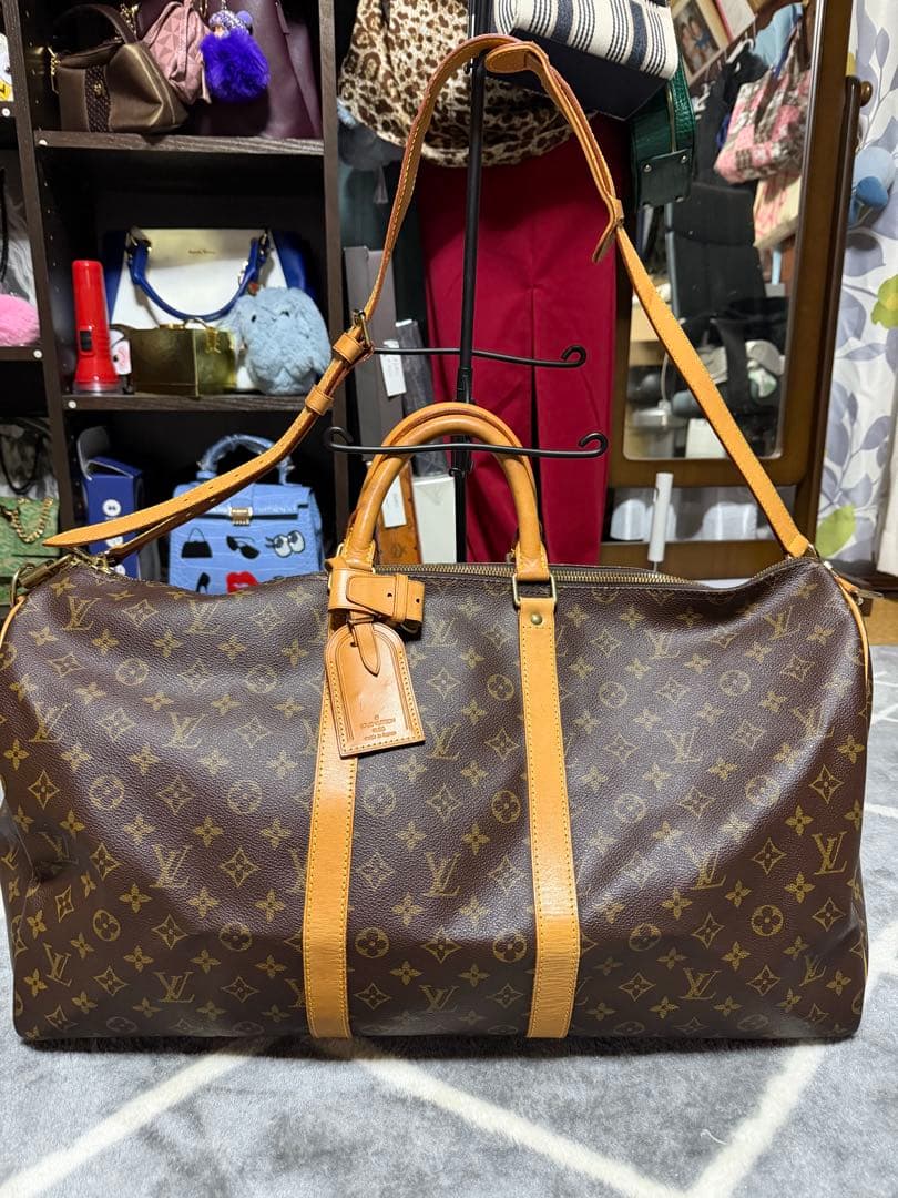 LOUIS VUITTON モノグラム ボストンバッグ55