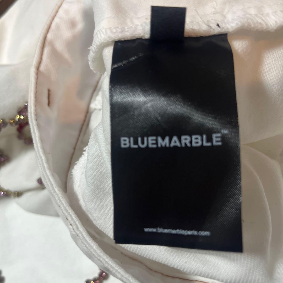 BLUEMARBLE ブルーマーブル　ホワイトデニム　ジーンズ　34