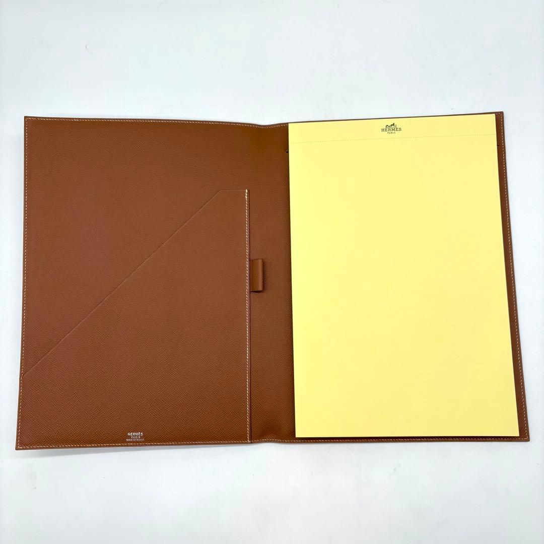【希少 新品未使用 保管品】エルメス A4 ノートカバー アジェンダ ◻︎E