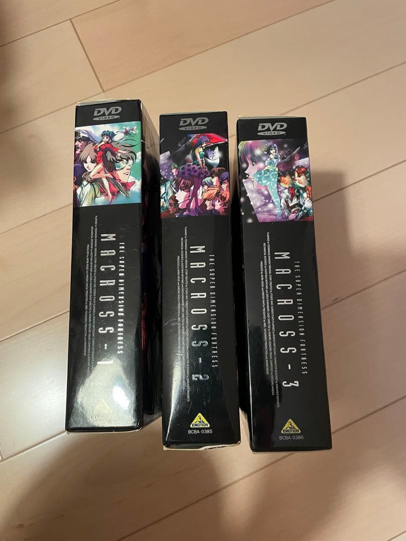 超時空要塞マクロス DVD-BOX Part1〜3