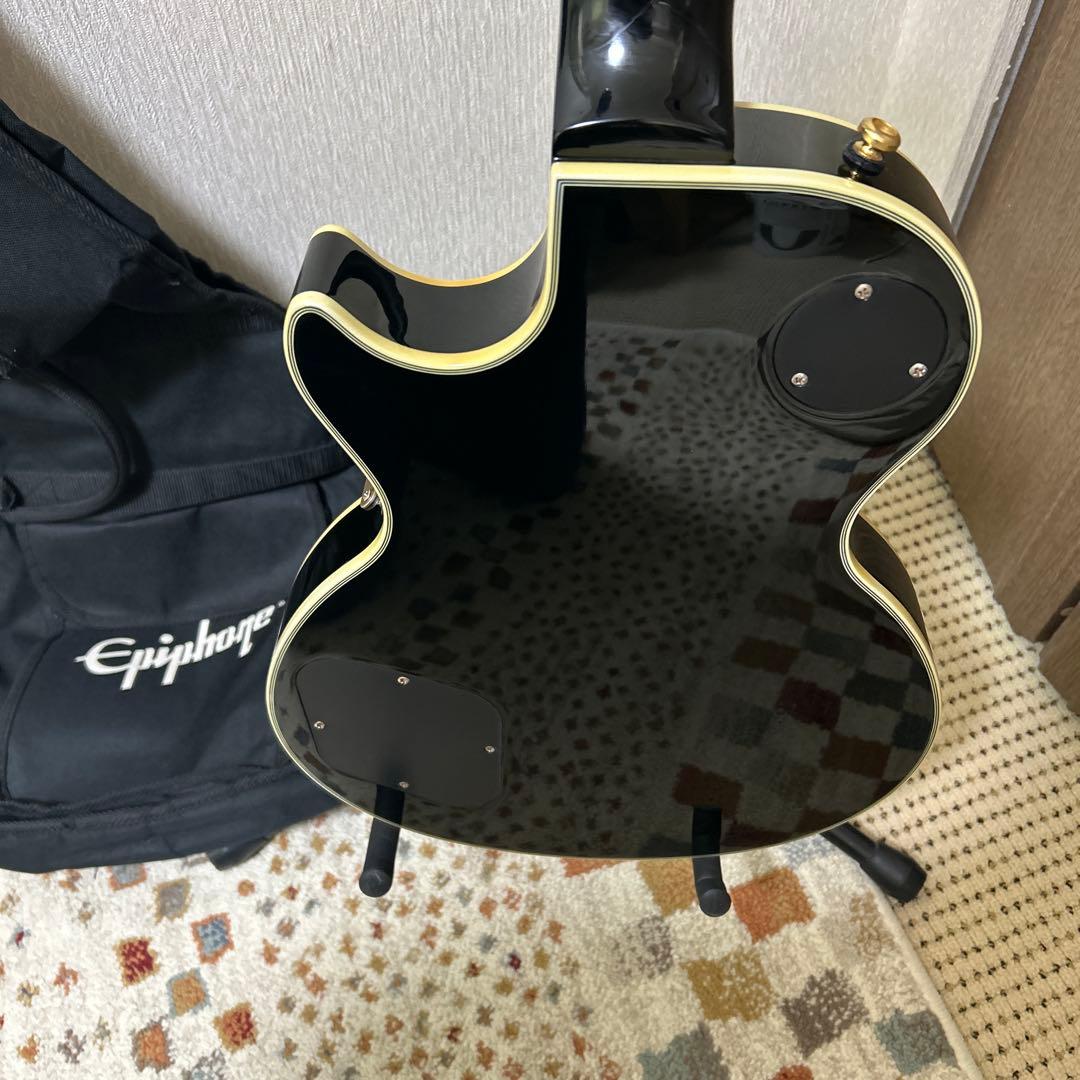 最終価格‼️Epiphone レスポールカスタムブラック　説明文確認お願いします
