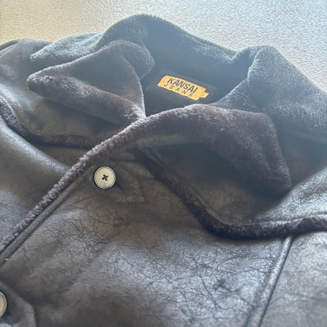 ジャケット・アウター 90s KANSAI JEANS fake fur mouton blouson