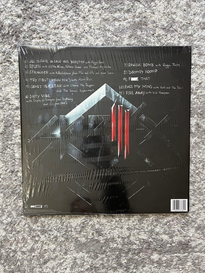 Skrillex Recess スクリレックス リセス レコード LP アルバム