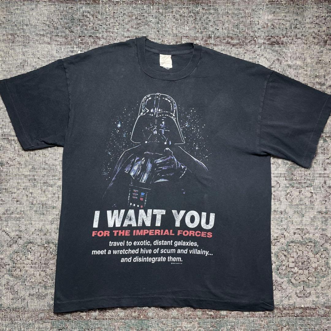 ヴィンテージ　90s スターウォーズ　ダースベイダー　映画　ムービー　Tシャツ