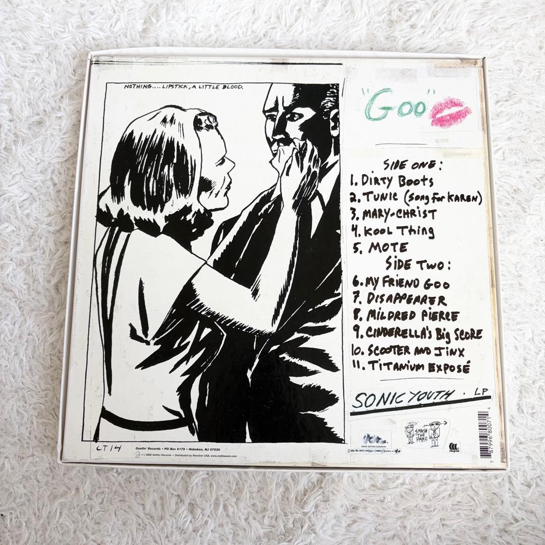 美品 希少 SONIC YOUTH LP Goo 4枚組リマスター版　レコード