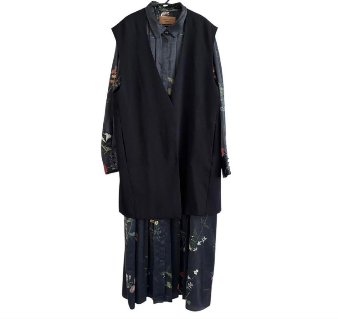 美品Ameri UND NEVAEH VEST SET DRESS ワンピース春