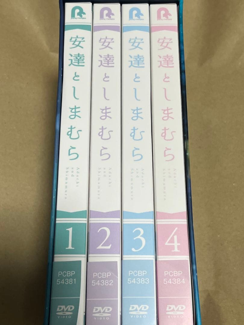 安達としまむら　dvd全巻　全巻収納BOX付き、特典未開封