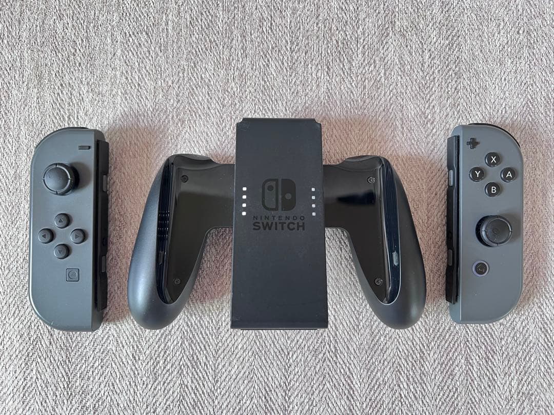 Nintendo Switch グレー 本体 (バッテリー強化版)+ 付属品