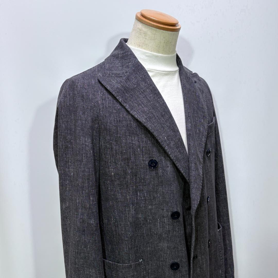 美品10%off✨チルコロ1901 コットンダブルジャケット 44 グレー