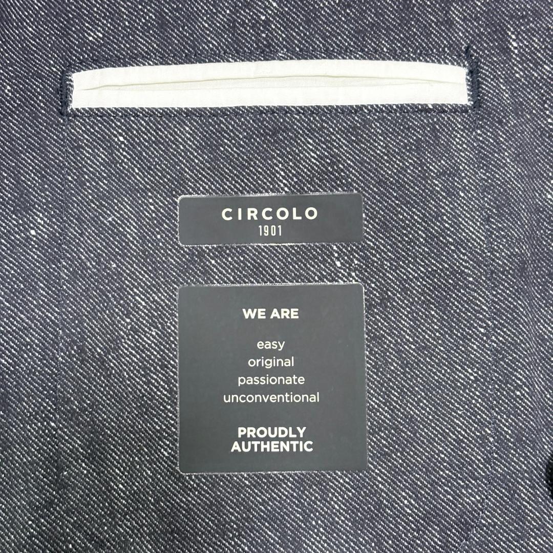 美品10%off✨チルコロ1901 コットンダブルジャケット 44 グレー