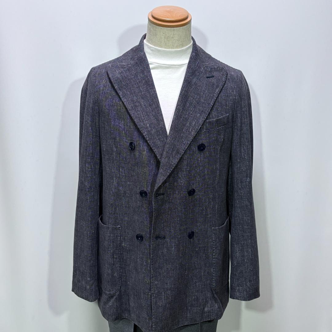 美品10%off✨チルコロ1901 コットンダブルジャケット 44 グレー