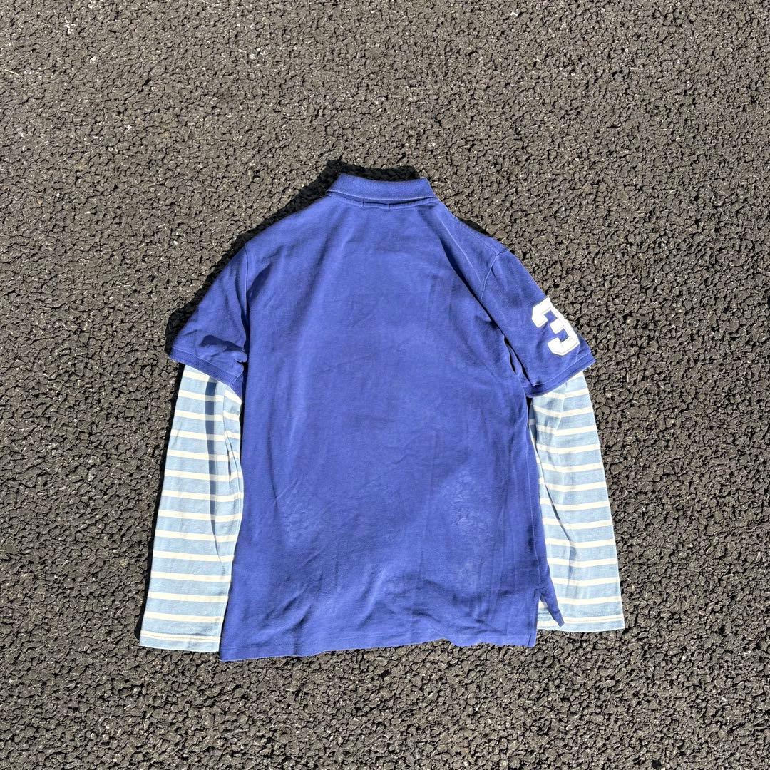 00s Polo Ralph Lauren ポロシャツ ビックポニー y2k