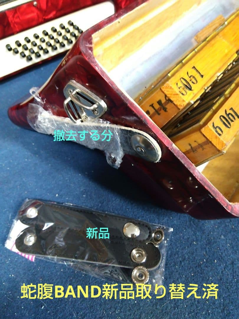 【即演奏可】TOMBO T32N アコーディオン 整備簡易調律済32鍵32ベース