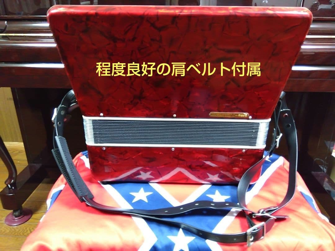 【即演奏可】TOMBO T32N アコーディオン 整備簡易調律済32鍵32ベース