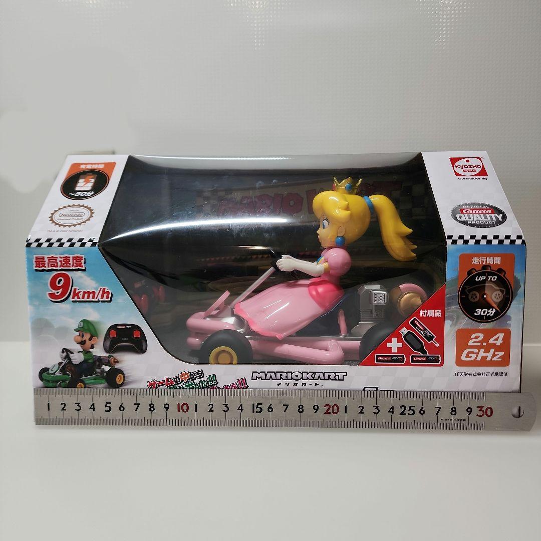 ラジコン マリオカート レーシングカート R/C ピーチ姫 キョウショウエッグ