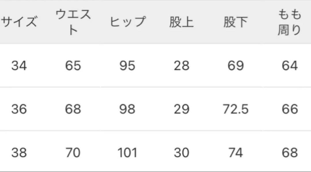 プラージュ　R’IAM WIDE デニム　38