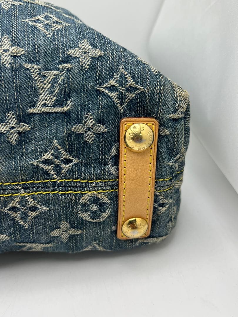 最終値下げ　【希少品】Louis Vuitton デニム バッグ 保存袋付き