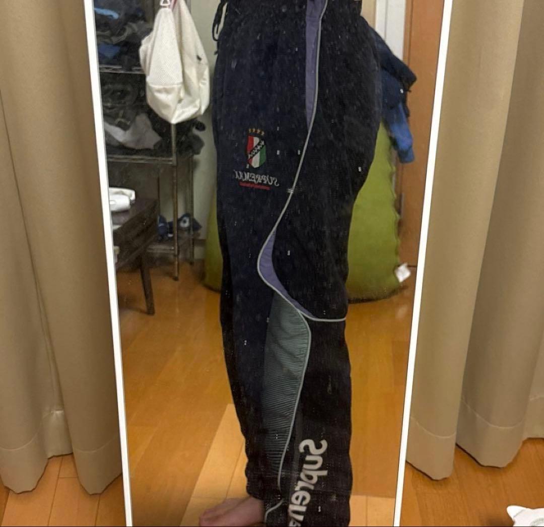 supreme UMBRO アンブロ　トラックパンツ　ネイビー　L