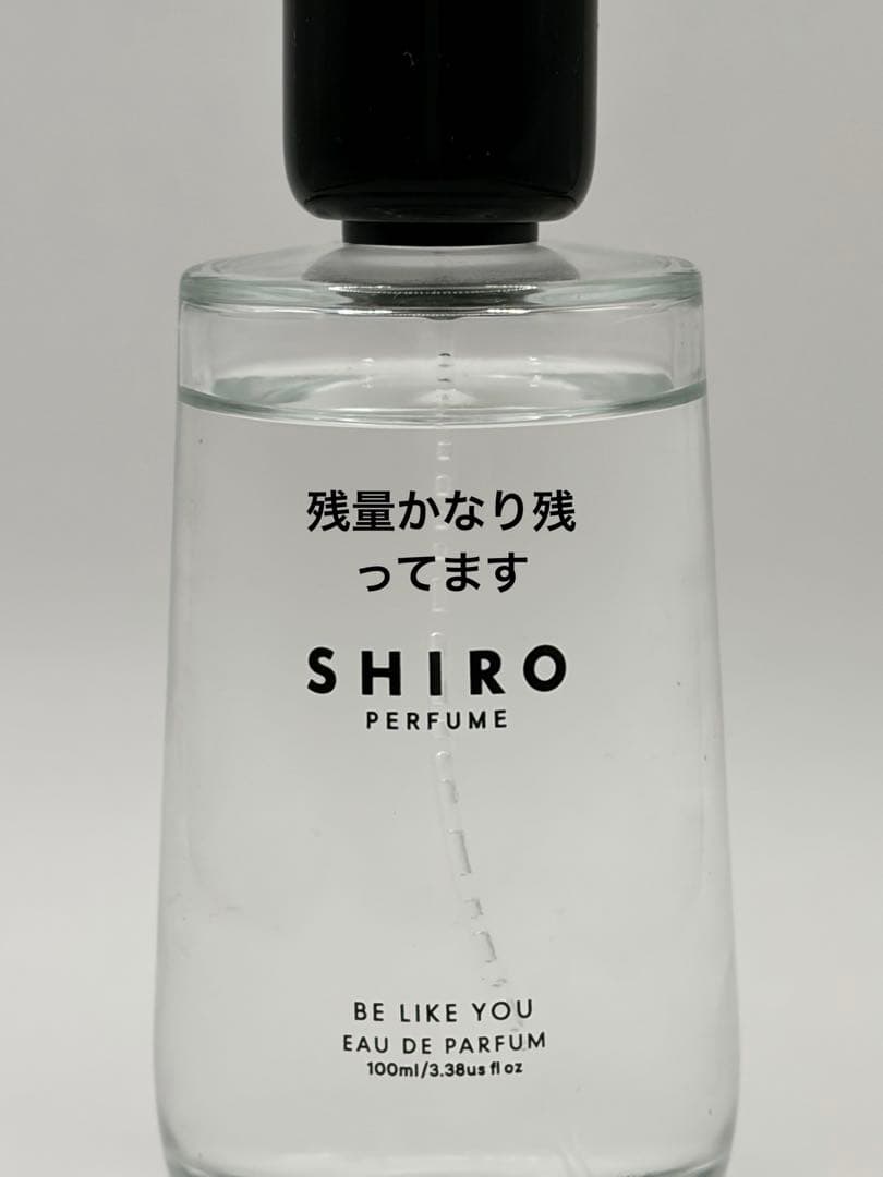SHIRO 香水100ml 「Be Like You」残量8〜9割前後