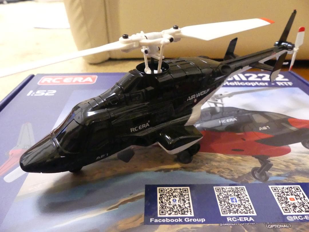 リ*ク様 RC-ERA社新発売 スケールヘリ A61 Bell222 エアーウル