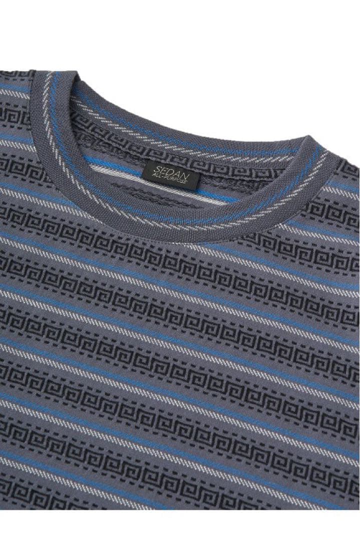 【SEDAN ALL PURPOSEJaquard Striped S/STee