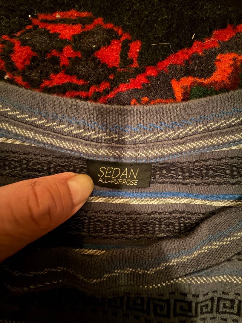 【SEDAN ALL PURPOSEJaquard Striped S/STee