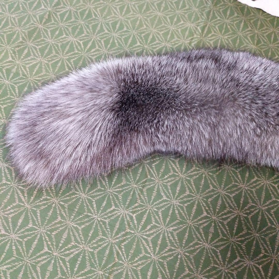 ❤新品未使用　サガファーズ　　シルバーフォックス　襟巻き　ショール