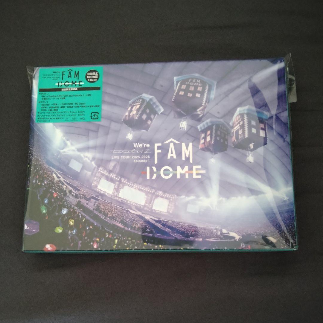 We're timelesz FAM 初回限定盤 Blu-ray