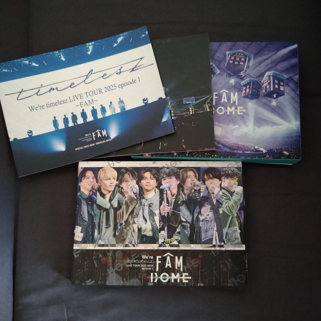 We're timelesz FAM 初回限定盤 Blu-ray