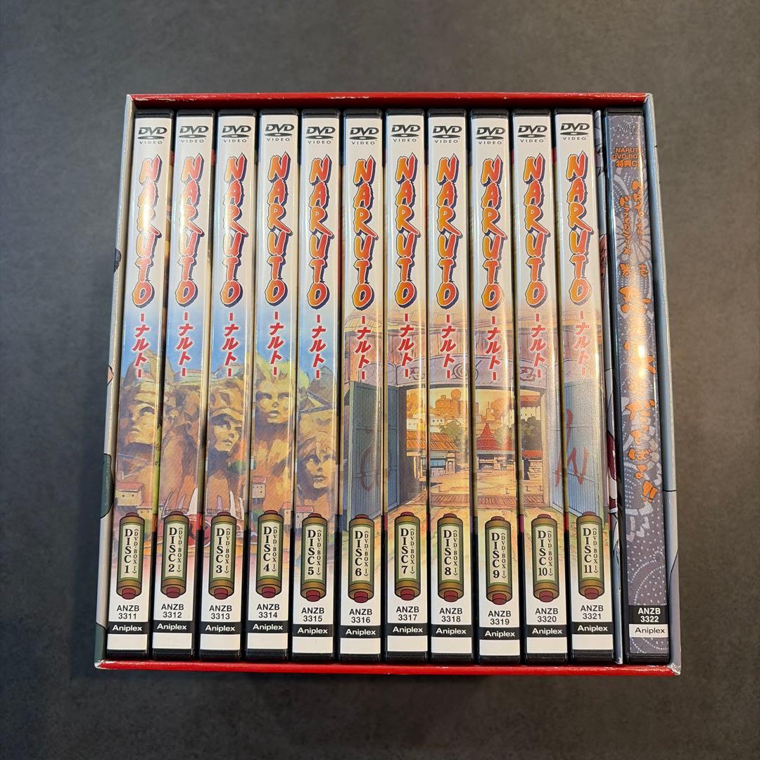 NARUTO～ナルト～DVD-BOX Ⅰ 参上!うずまきナルト　完全生産限定版