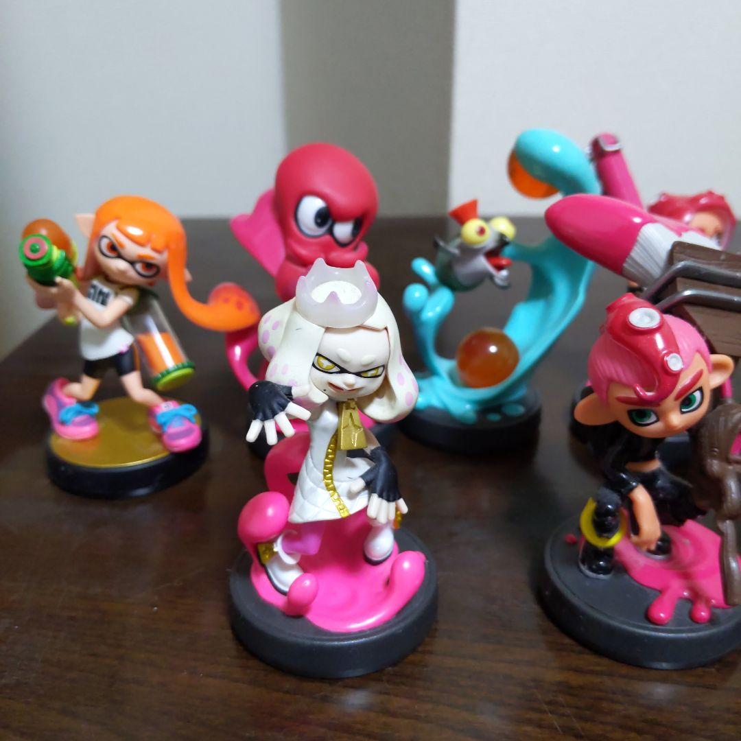 スプラトゥーンキャラクター フィギュア 9体セット